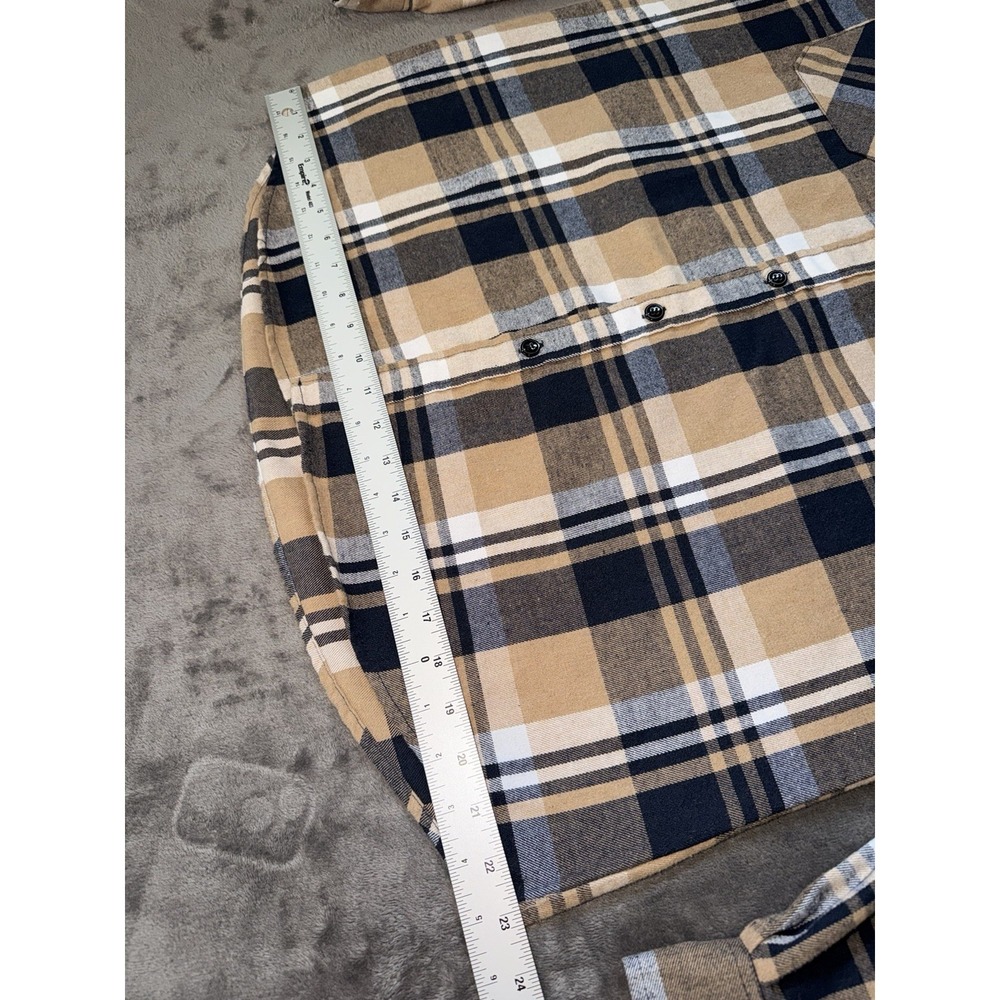 Plaid shirt men size L - Picture 5 of 7